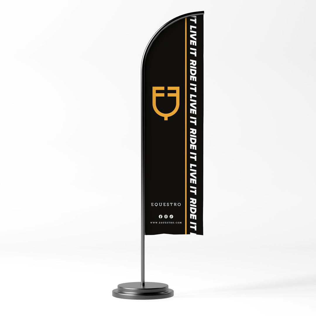 EQUESTRO DROP-SHAPED SAIL 264 X 65