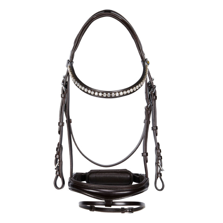 English leather bridle with glitter NEW
