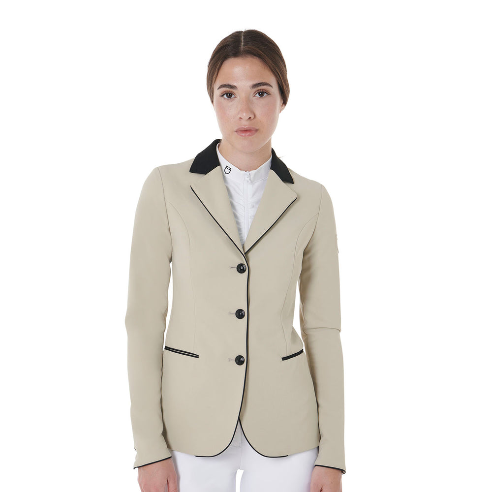 Women's three-button competition jacket OXFORD TAN (15-1306)