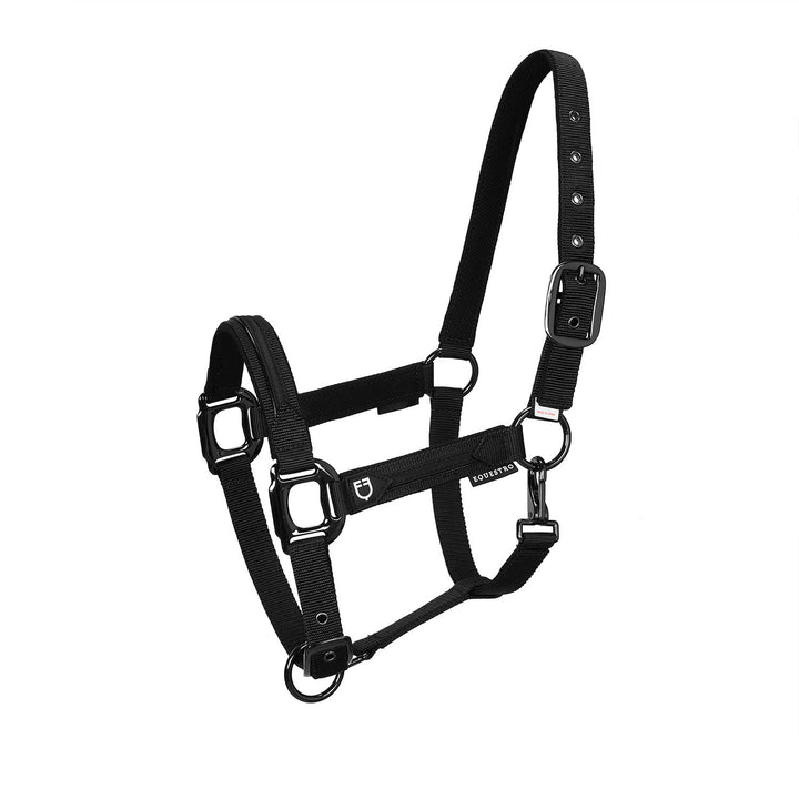 Durable fleece halter BLACK