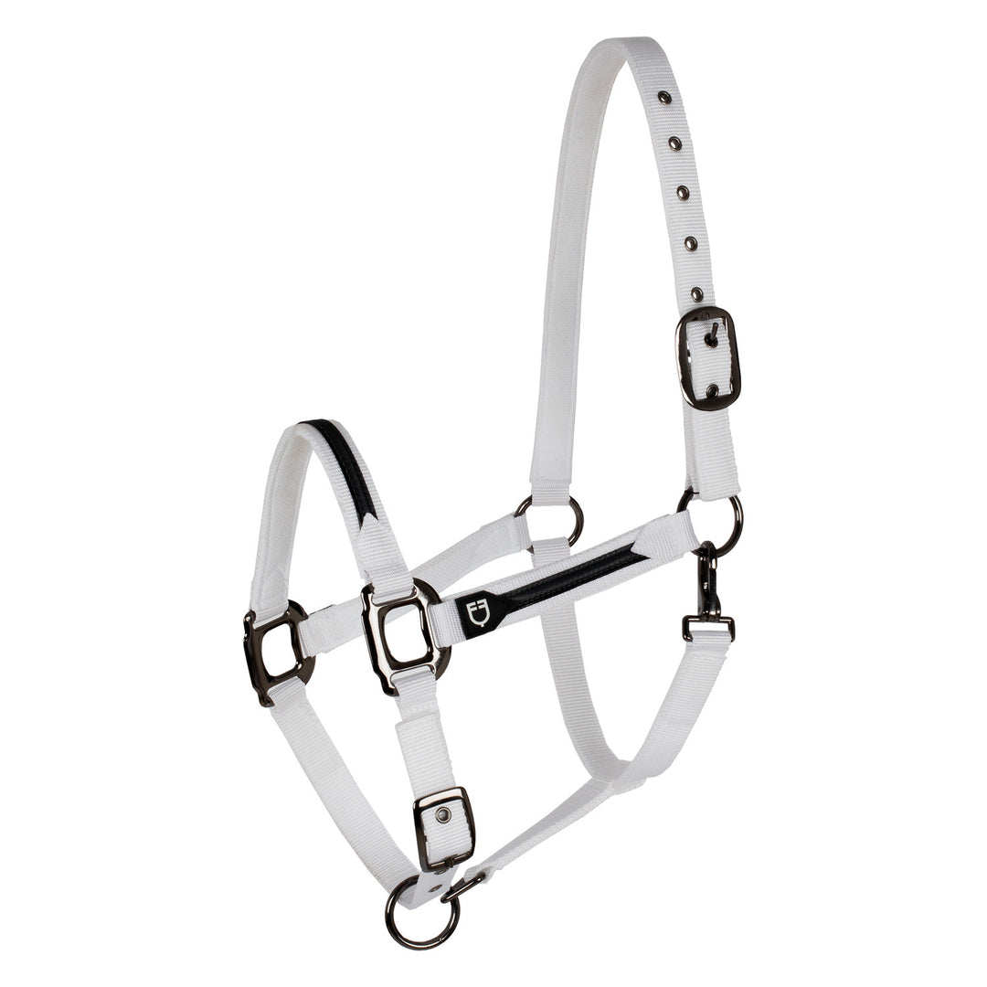 Durable fleece halter WHITE