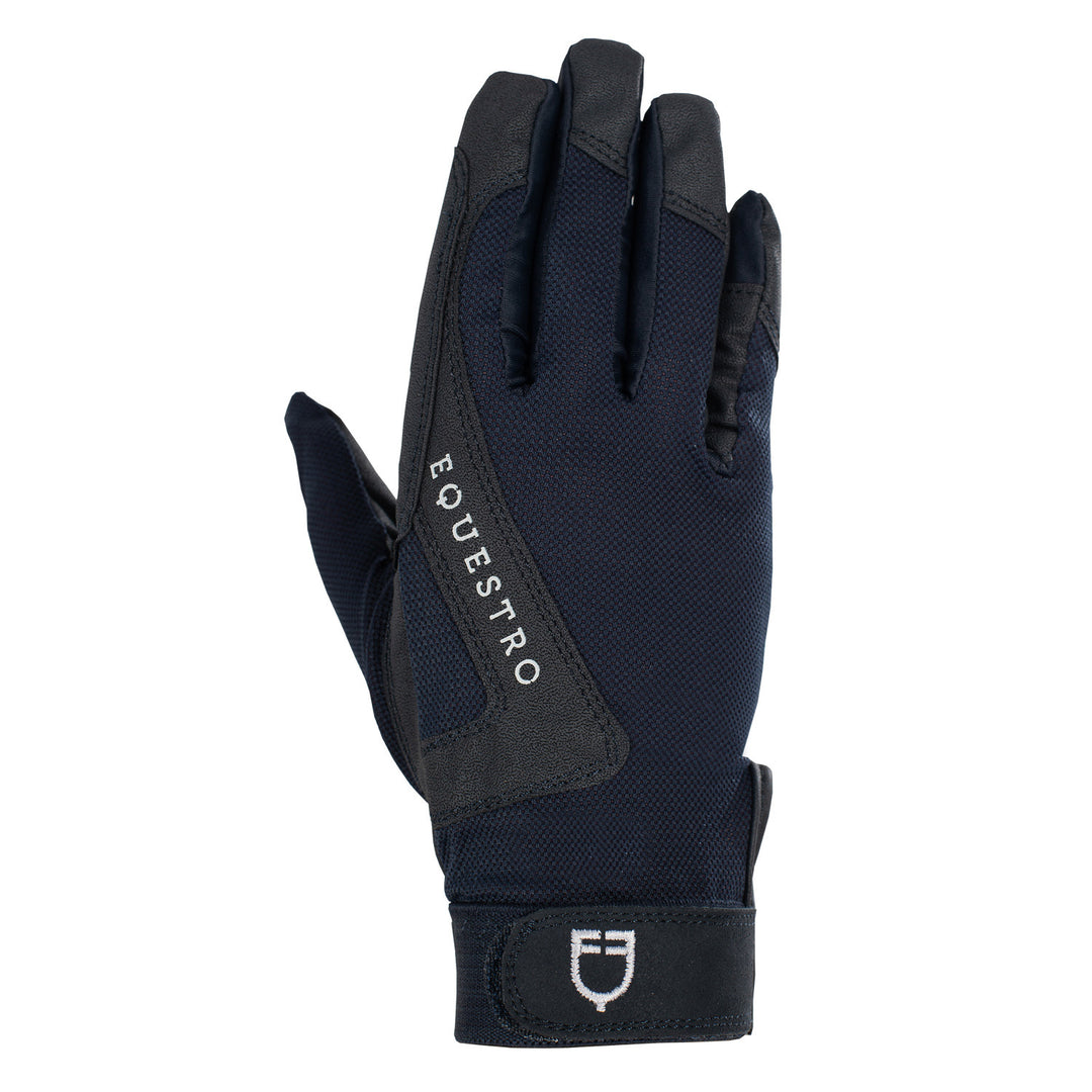 Gloves in technical fabric NAVY