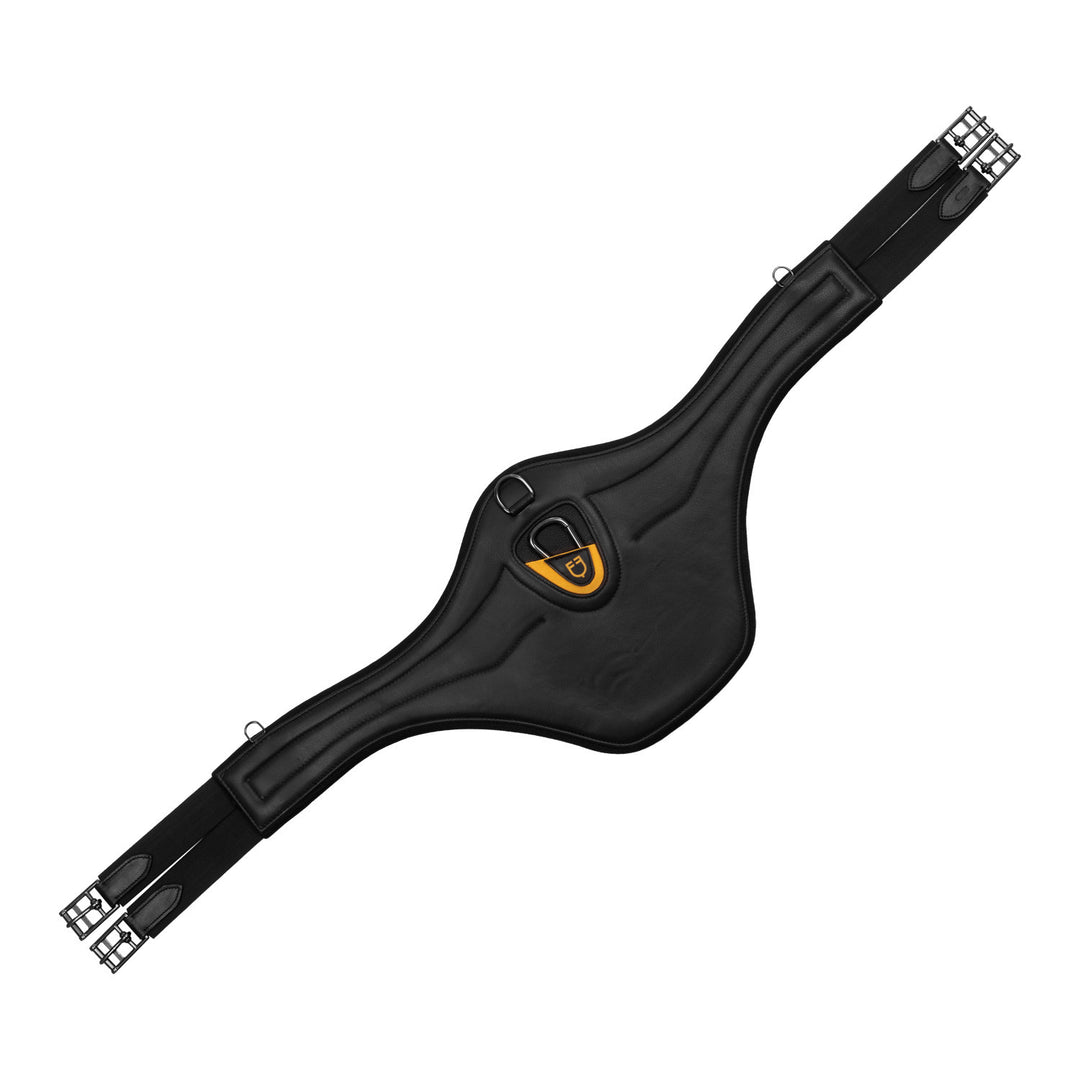 Jumping stud guard girth BLACK