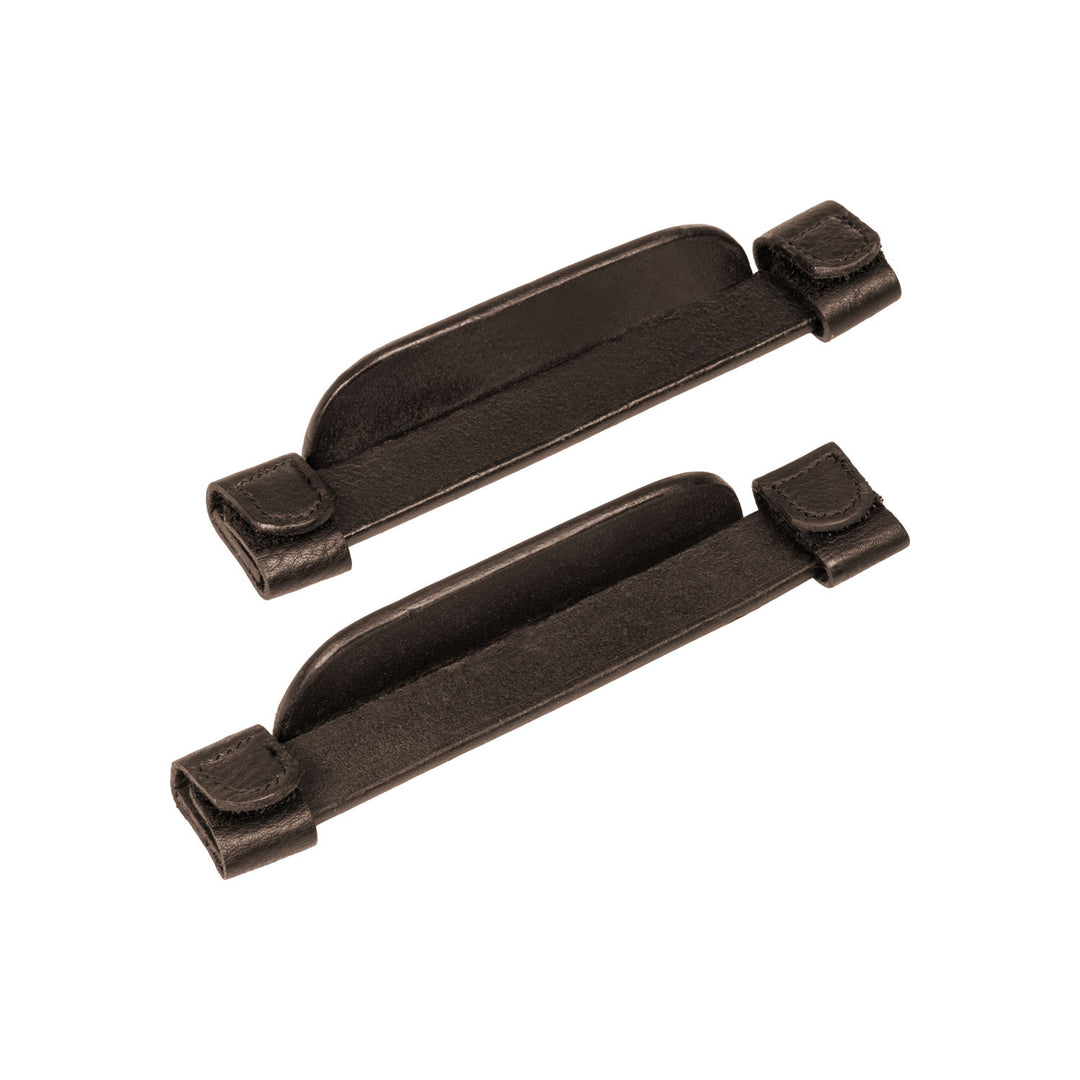 Leather blinkers BROWN