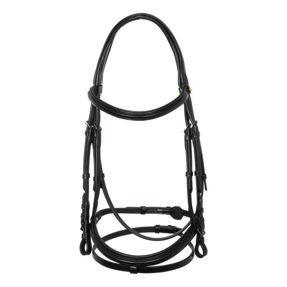 ANATOMIC LEATHER BRIDLE BLACK FITTING