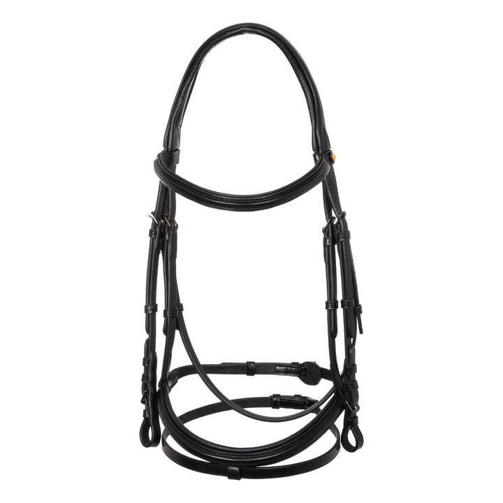 ANATOMIC LEATHER BRIDLE BLACK FITTING