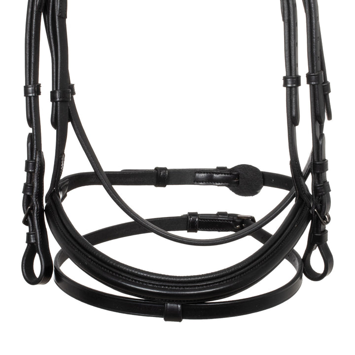 ANATOMIC LEATHER BRIDLE BLACK FITTING