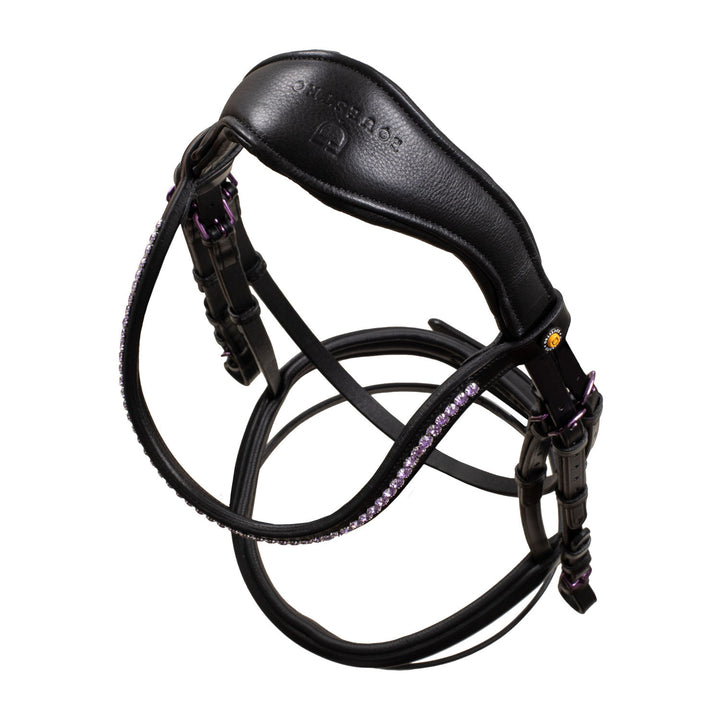 ANATOMIC LEATHER BRIDLE BLACK FITTING