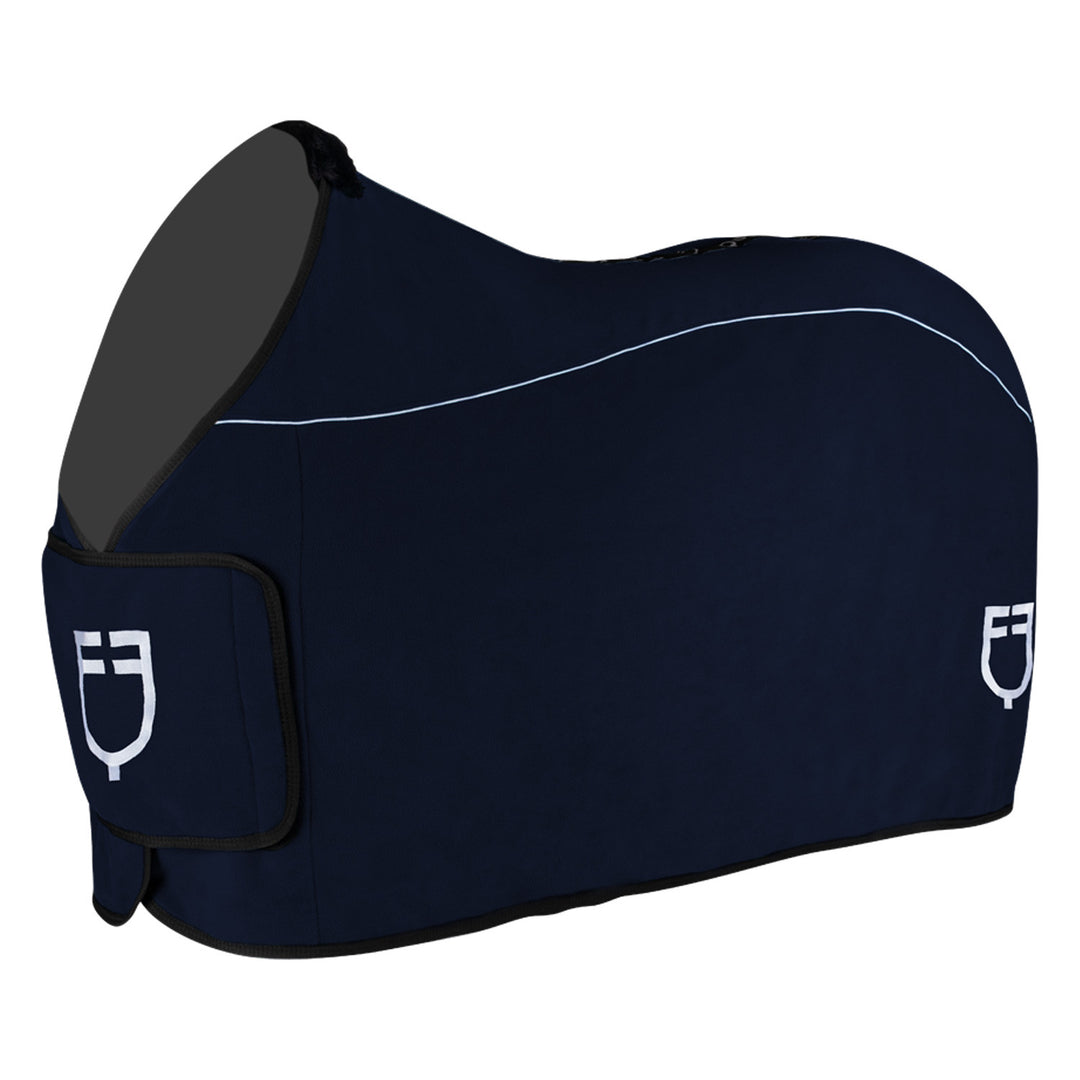 Fleece rug with flap front closure NAVY