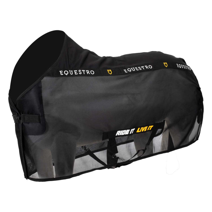Scuderia Equestro mesh anti-fly rug BLACK