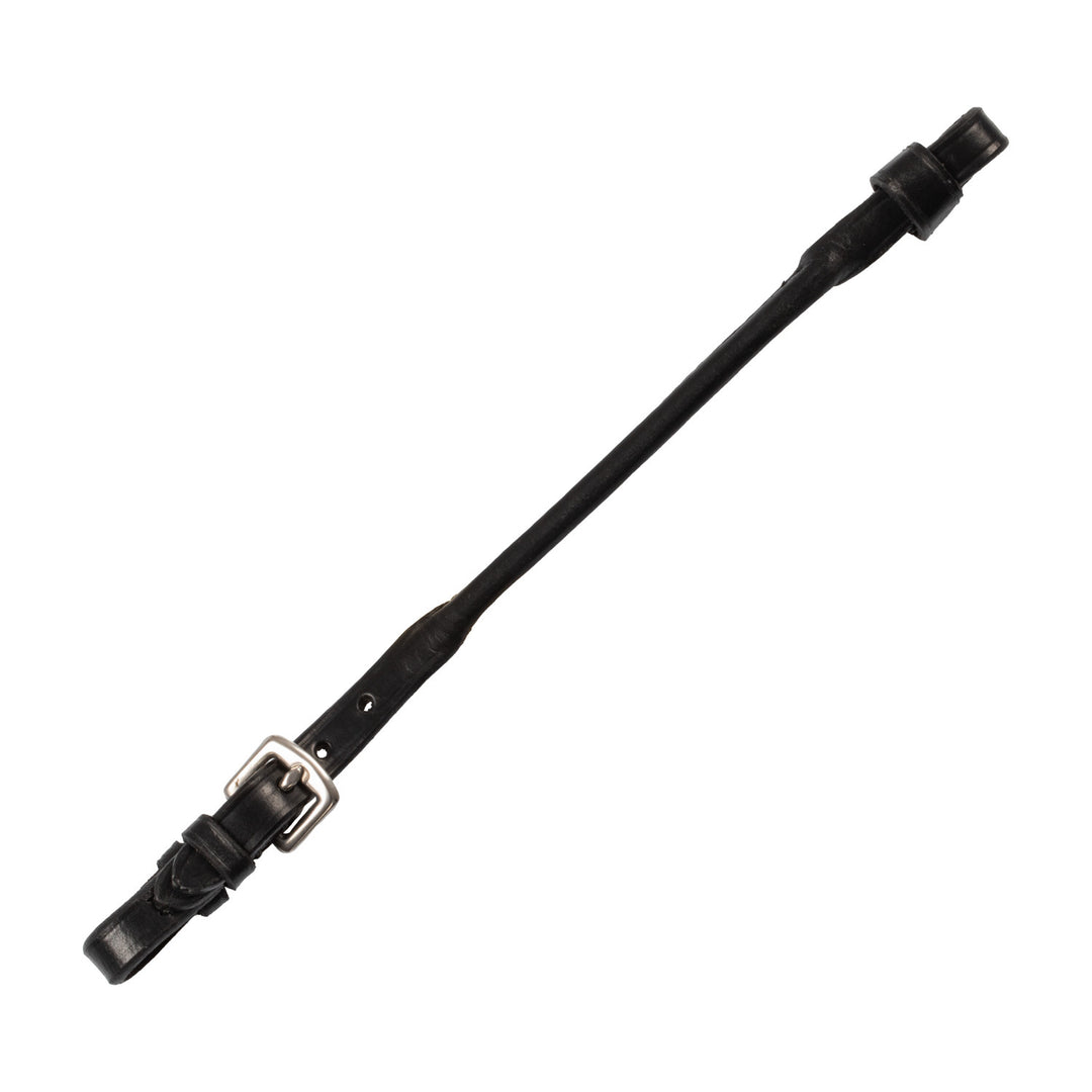 Rolled leather lip strap