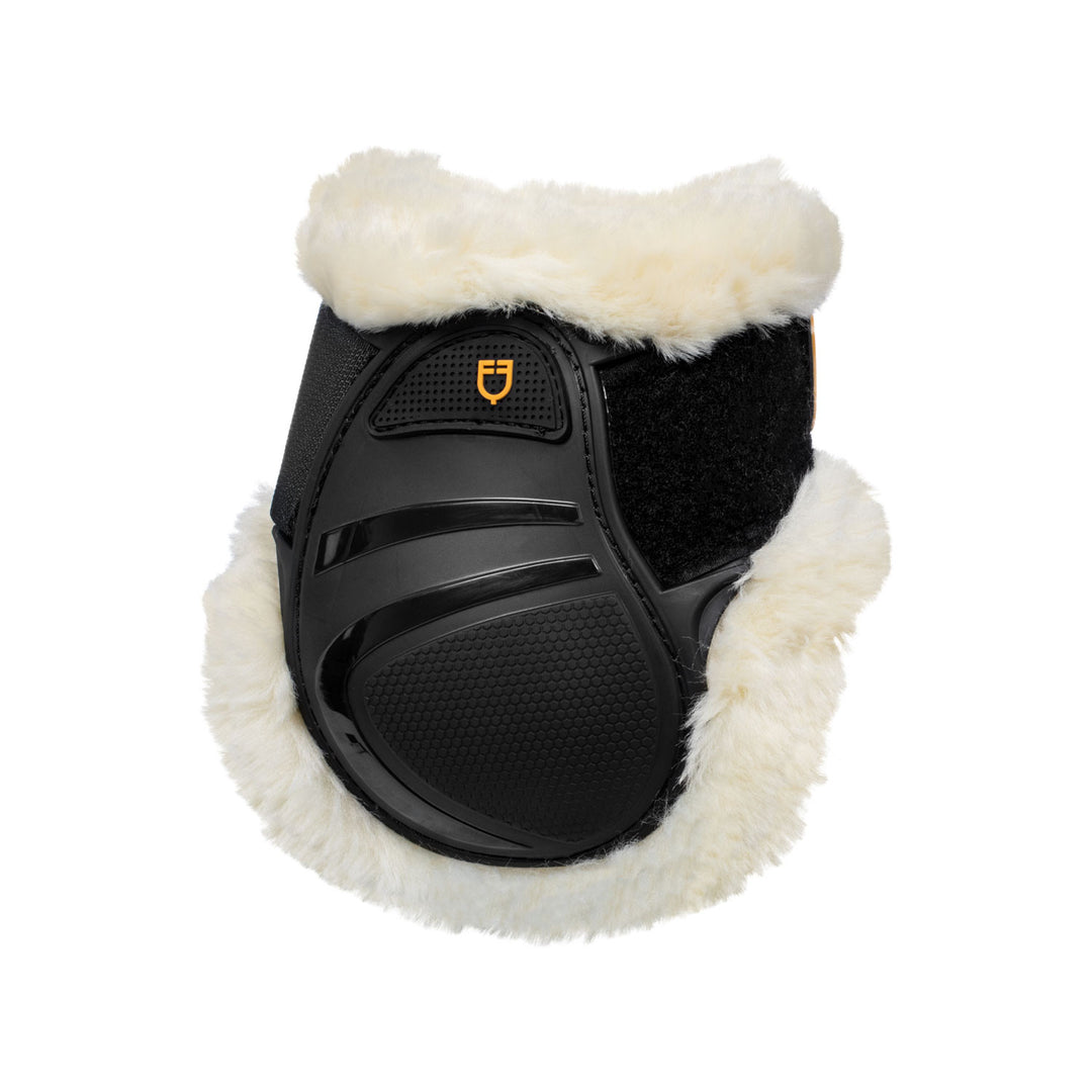 Young horse fetlock boots TPU and synthetic s BLACK
