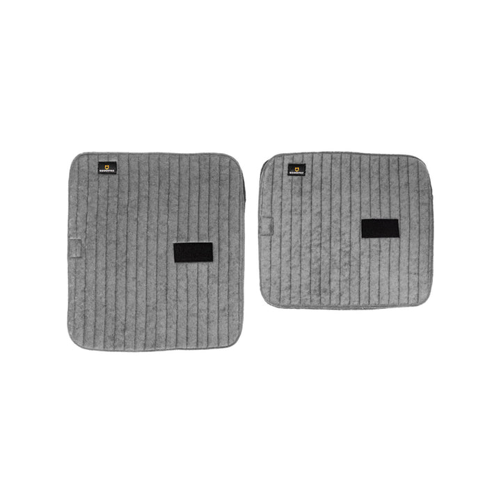 TERRY CLOTH UNDERPADS (4PCS) GREY