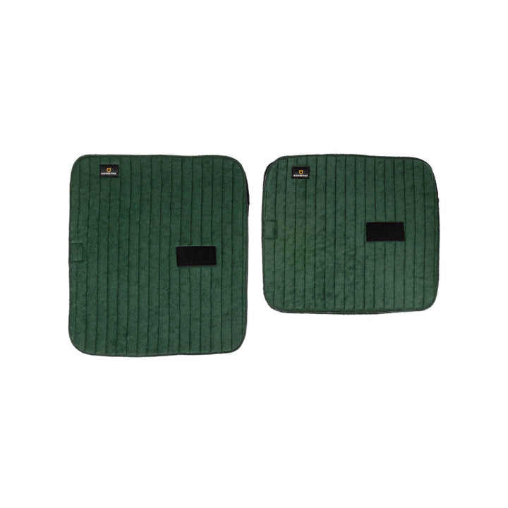 TERRY CLOTH UNDERPADS (4PCS) HUNTER GREEN