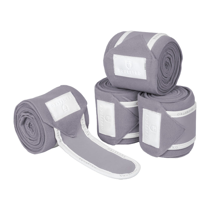 Fleece bandages GREY/WHITE