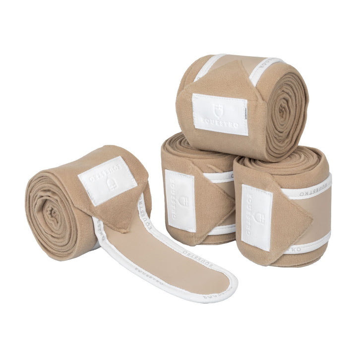 Fleece bandages SAND/WHITE
