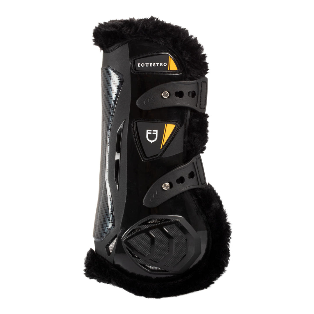 Spider Man anatomical tendon boots with synth BLACK