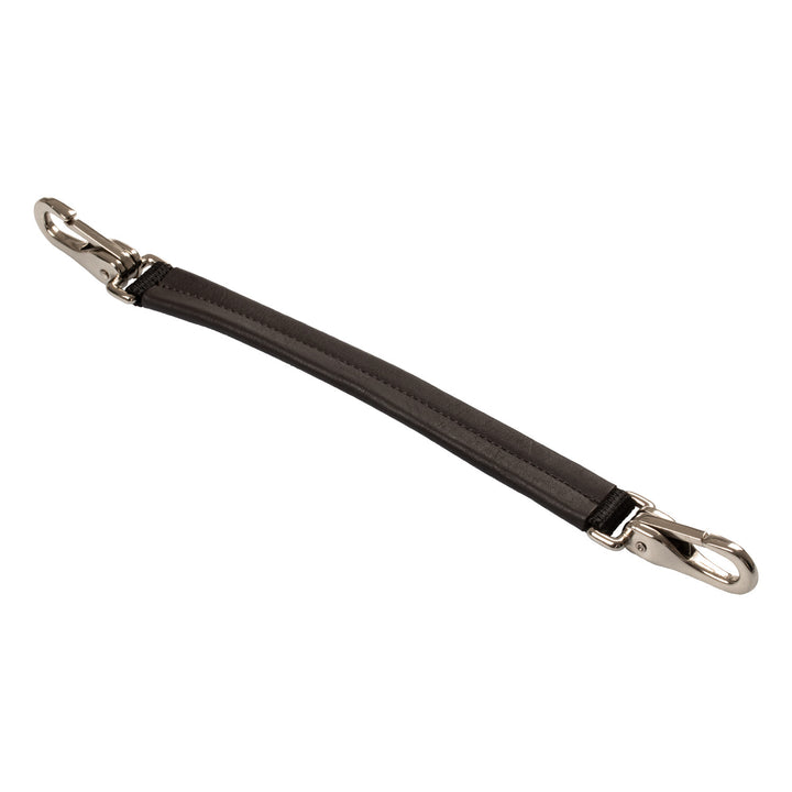Leather strap for saddle DARK BROWN