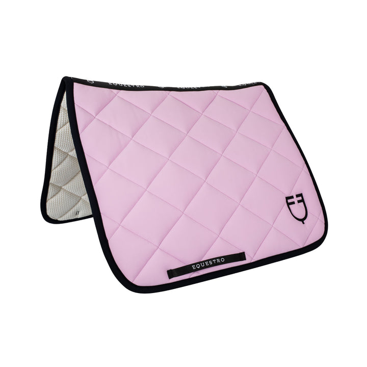 Dressage saddle pad in technical fabric ORCHID BOUQUET (15-3412)
