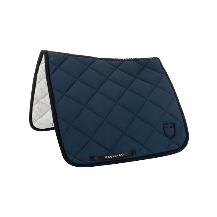 Dressage saddle pad in technical fabric NAVY (19-4021)