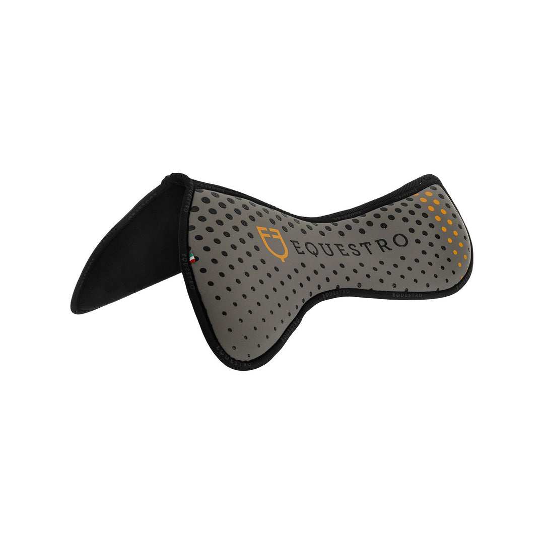 Memory foam pad silicone grip and logo GREY