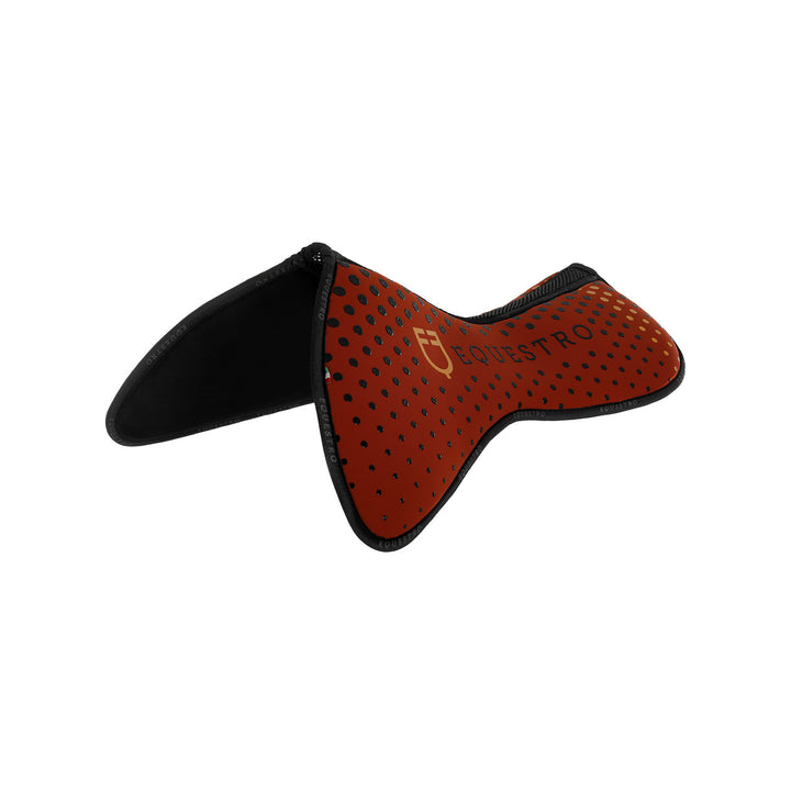 Memory foam pad silicone grip and logo RED