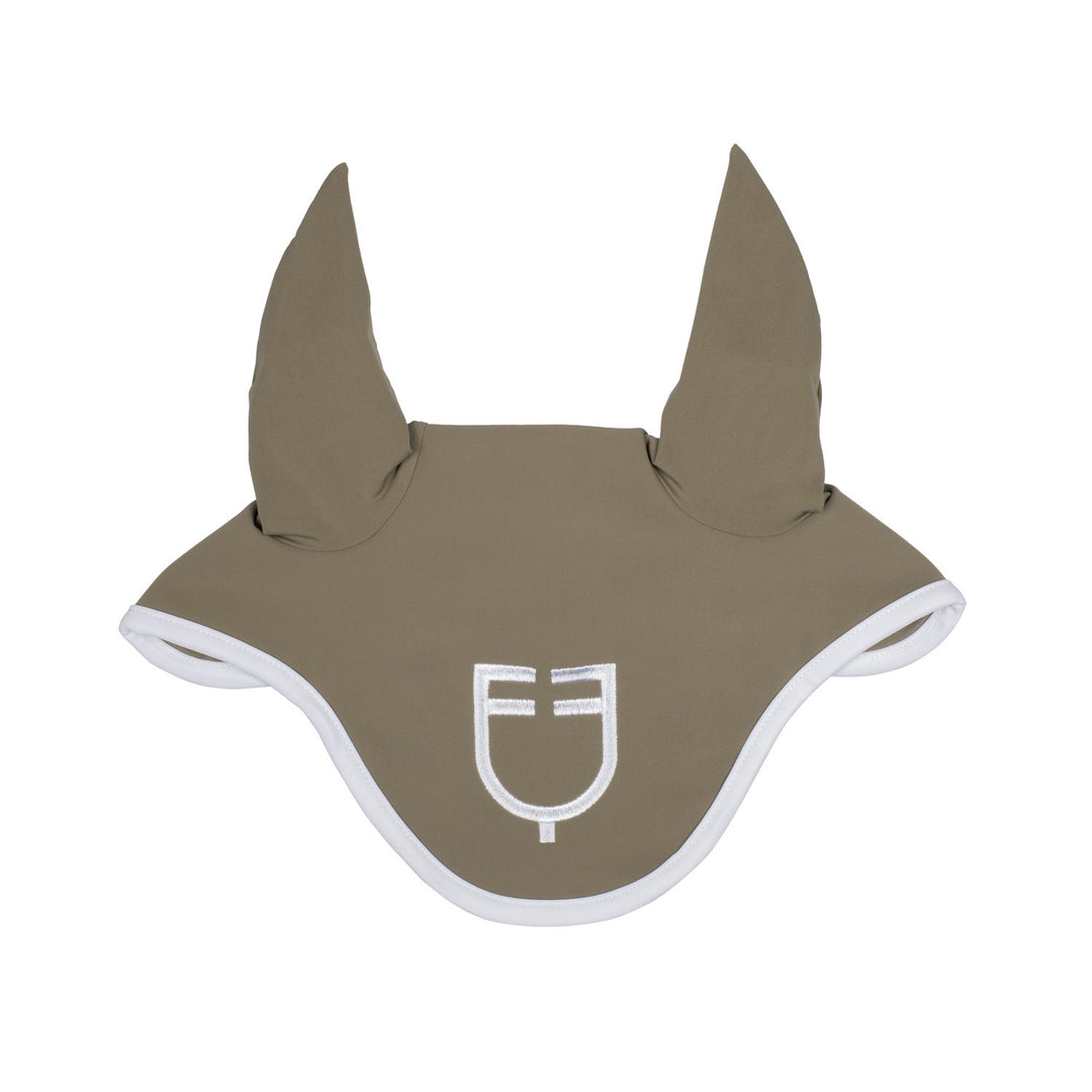 WHITE LINE EDITION FLY VEIL IN STRETCH MATERI BROWN