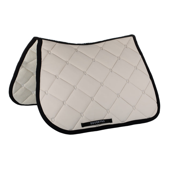 Jumping saddle pad in technical fabric BEIGE (130000)