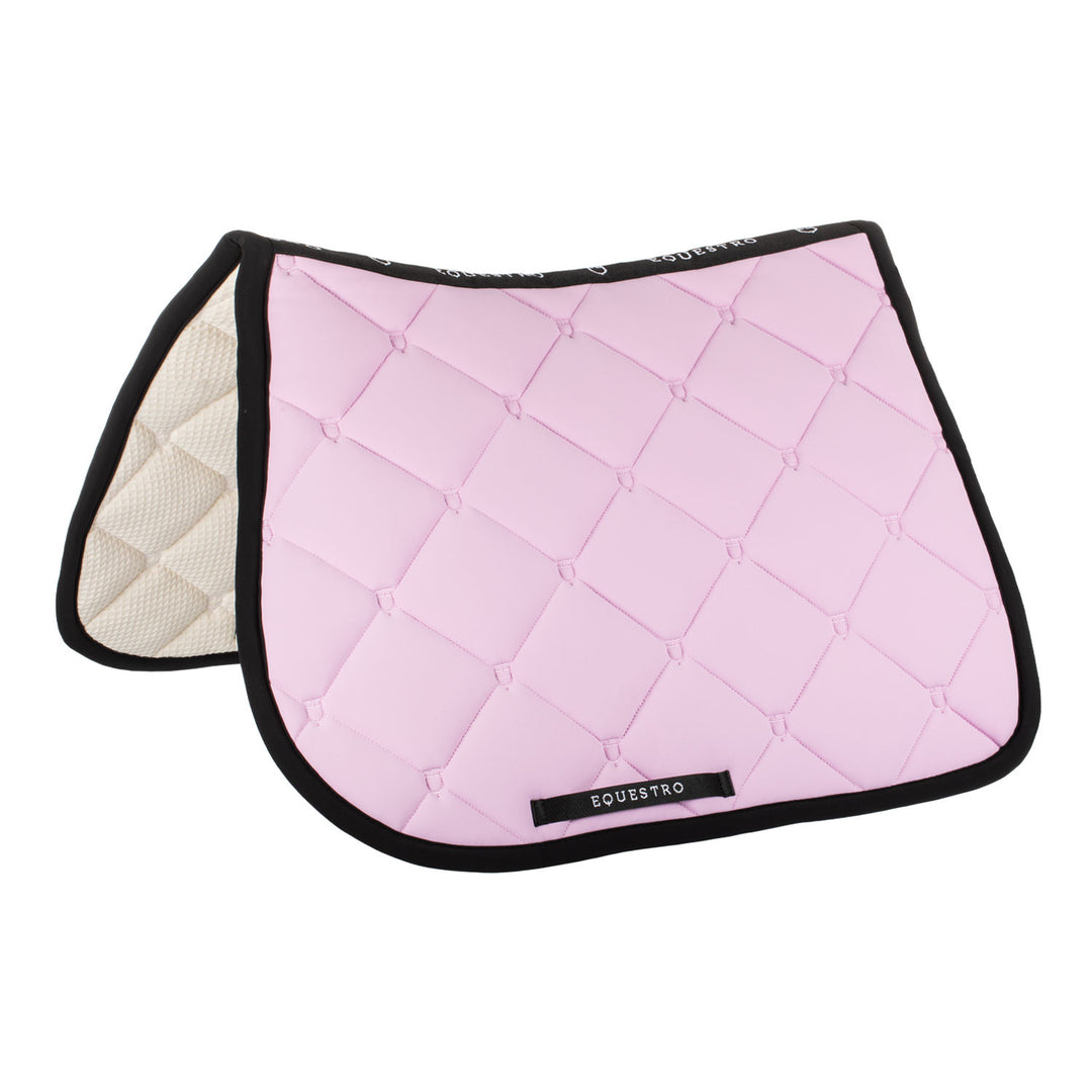 Jumping saddle pad in technical fabric ORCHID BOUQUET (15-3412)