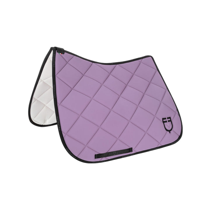 Dressage saddle pad technical fabric GP model LILLA/BLACK