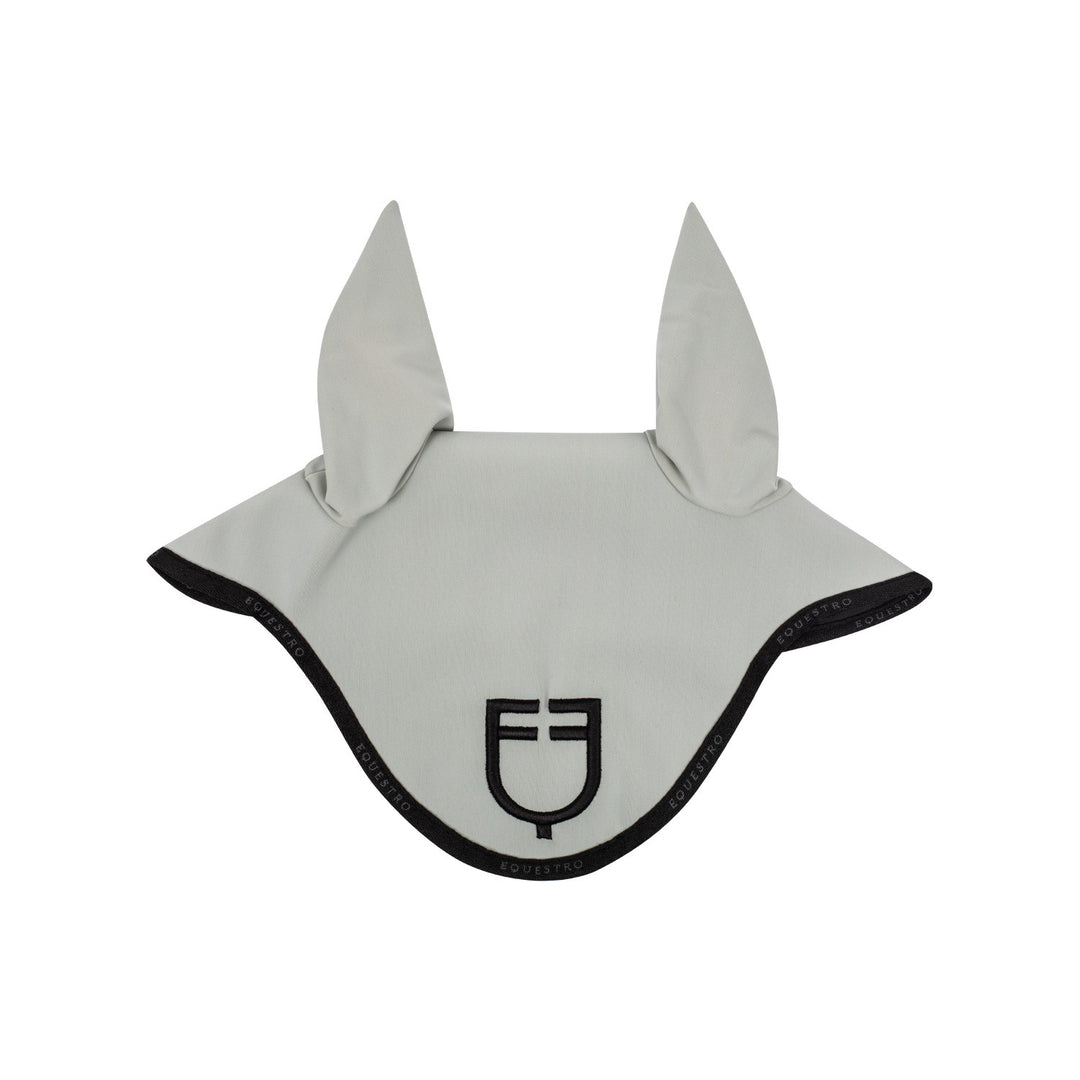 Fly veil in technical fabric with logo LIGHT GREEN/BLACK