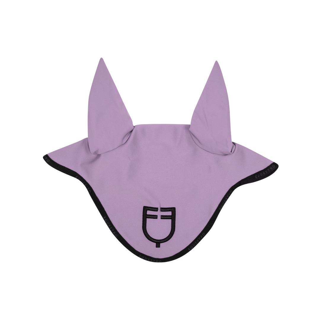 Fly veil in technical fabric with logo LILLA/BLACK