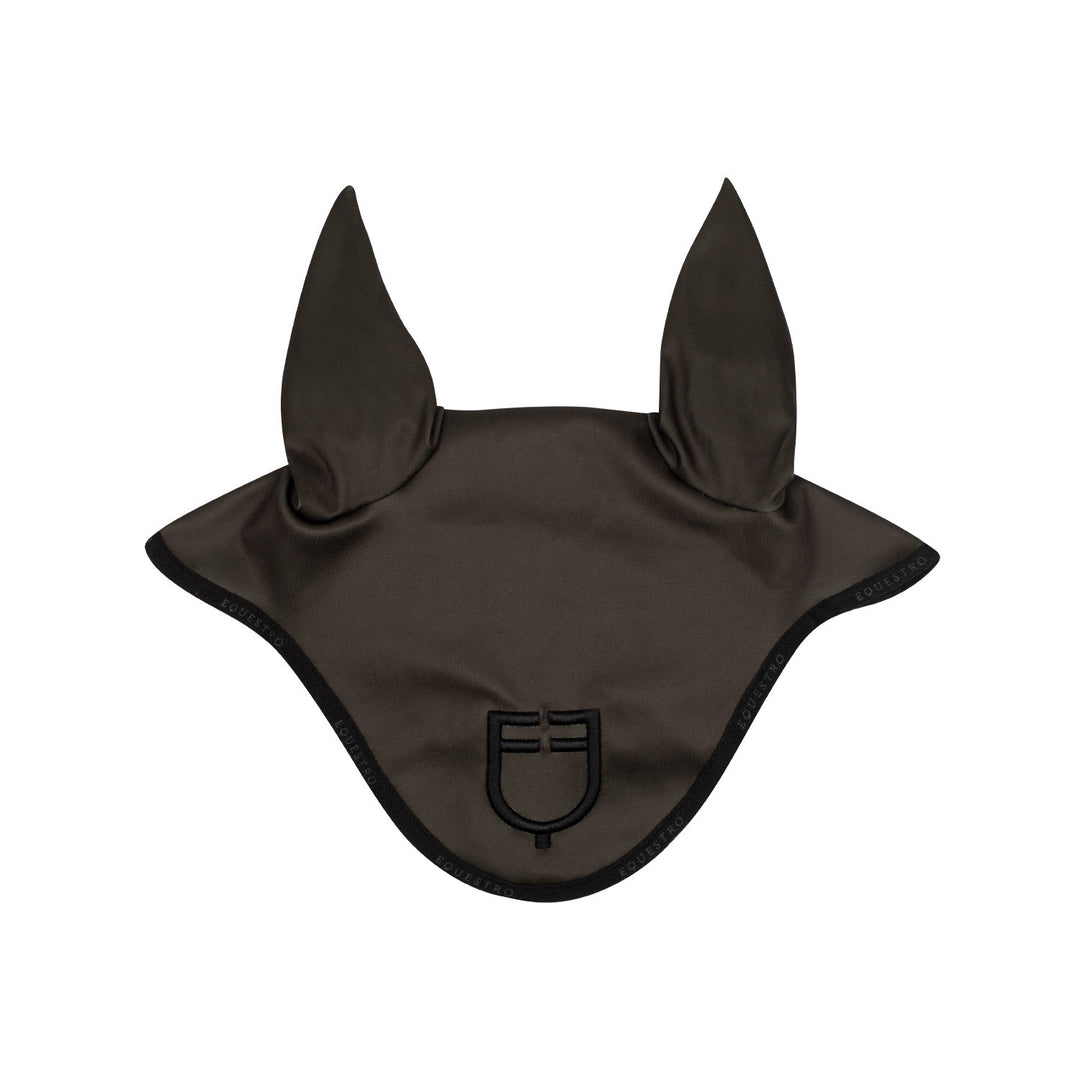 Fly veil in technical fabric with logo MILITARY GREEN/BLACK