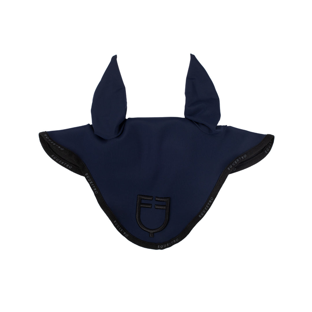 Fly veil in technical fabric with logo NAVY/BLACK