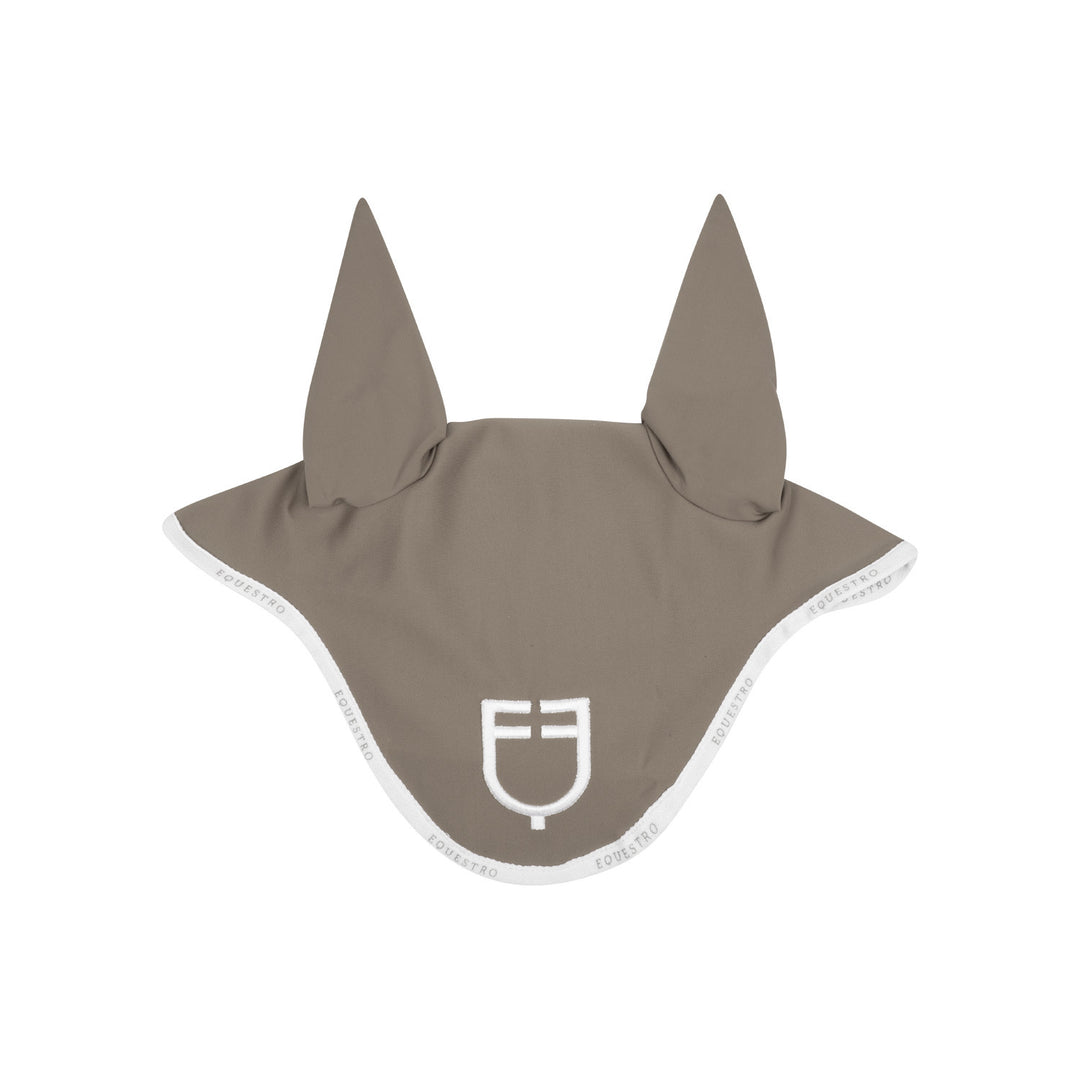 Fly veil in technical fabric with logo TERRA/WHITE