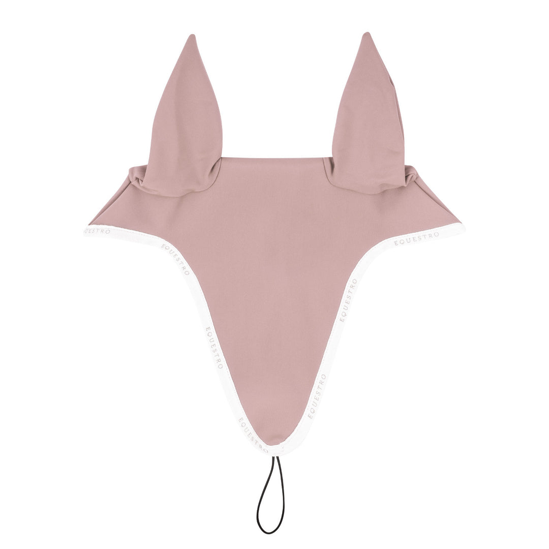 Fly veil in technical fabric with noseband at CAMEO ROSE (14-1310)/WHITE