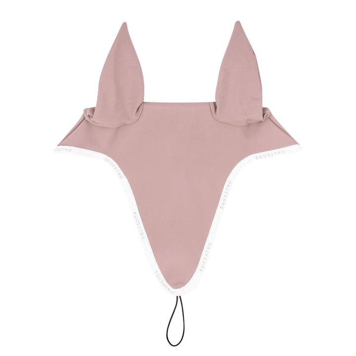Fly veil in technical fabric with noseband at CAMEO ROSE (14-1310)/WHITE