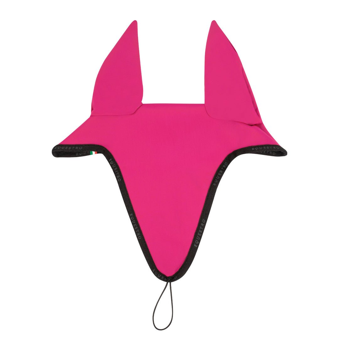 Fly veil in technical fabric with noseband at FUCSIA/BLACK