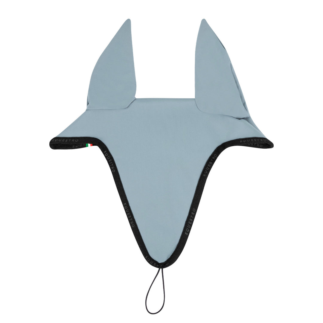 Fly veil in technical fabric with noseband at GREY MIST (15-4706)/BLACK