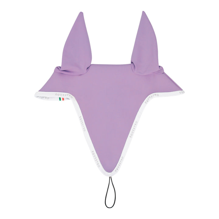 Fly veil in technical fabric with noseband at LILLA/WHITE