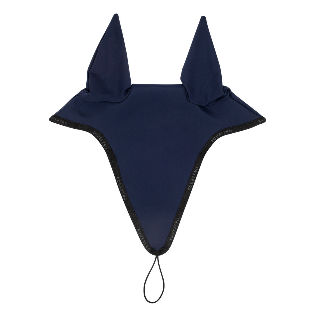 Fly veil in technical fabric with noseband at NAVY/BLACK