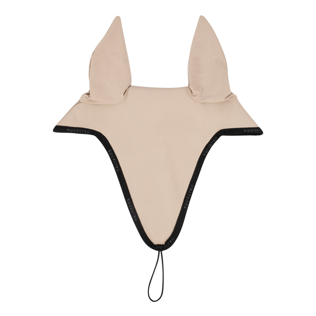 Fly veil in technical fabric with noseband at SAND/BLACK