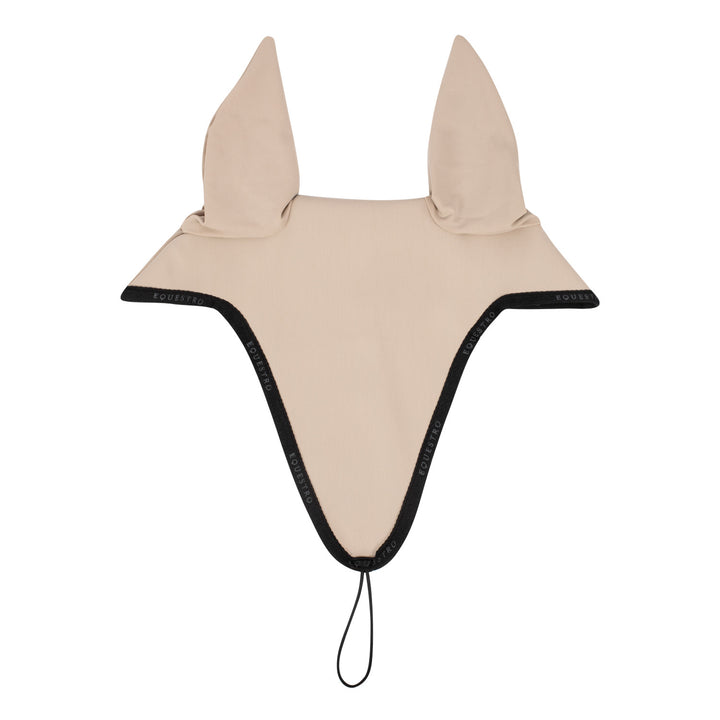 Fly veil in technical fabric with noseband at SAND/BLACK