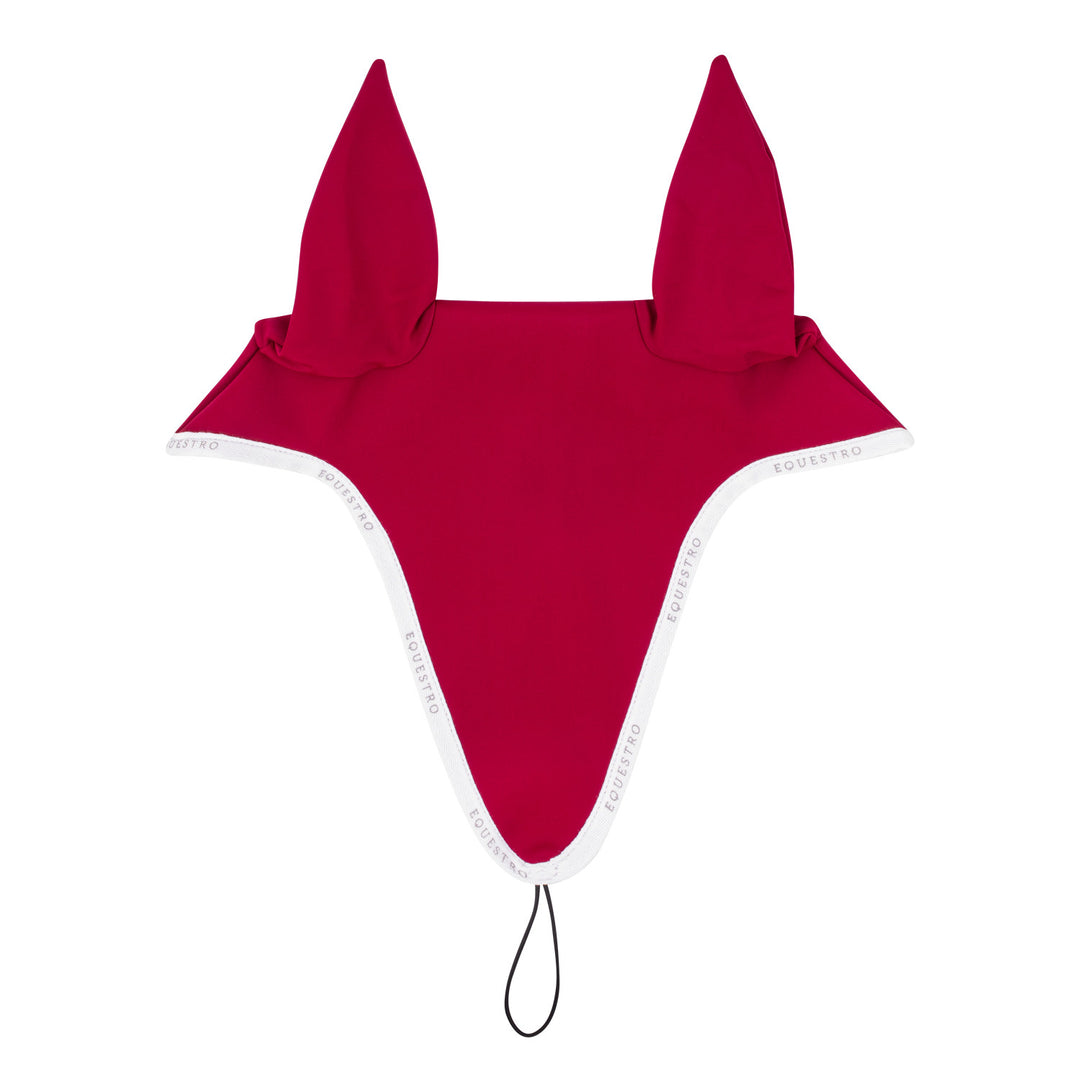 Fly veil in technical fabric with noseband at WINE/WHITE
