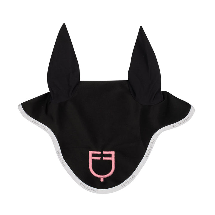 Fly veil in technical fabric with multicolor  BLACK/WHITE/BALLERINA (13-2807)
