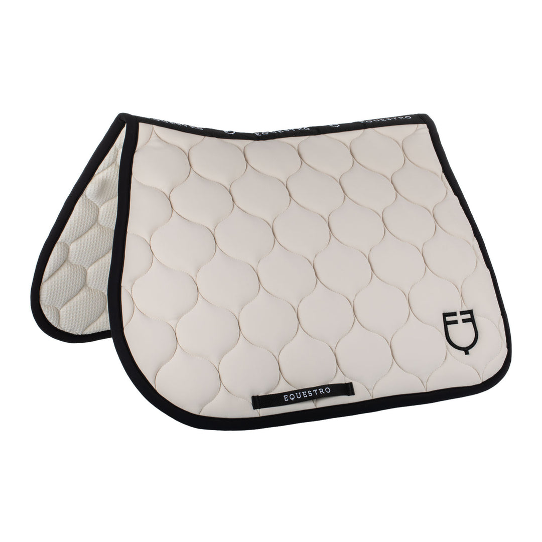 Jumping saddle pad with onion quilting BEIGE (130000)