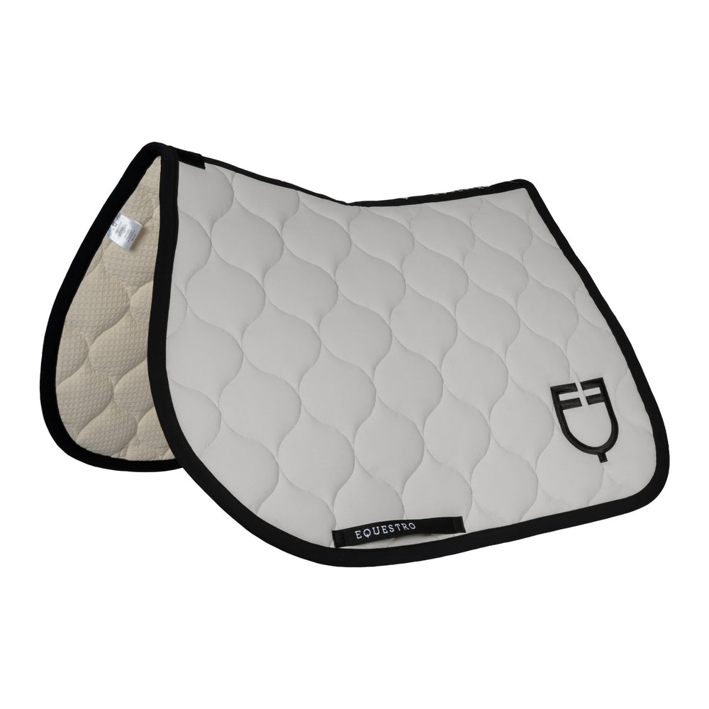 Jumping saddle pad with onion quilting HARBOR MIST (14-4202)
