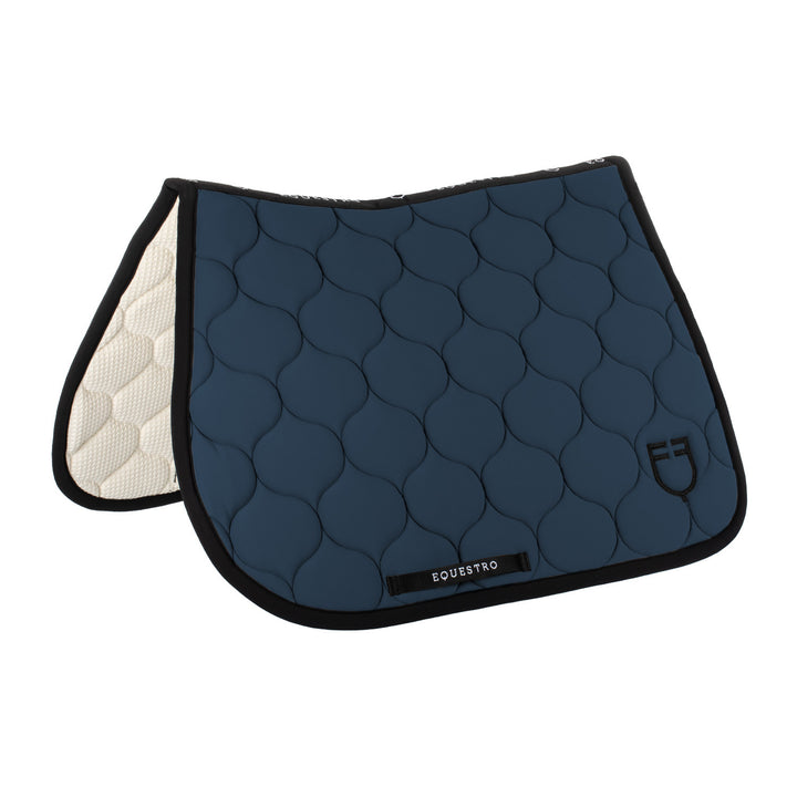 Jumping saddle pad with onion quilting BERING SEA (18-4028)