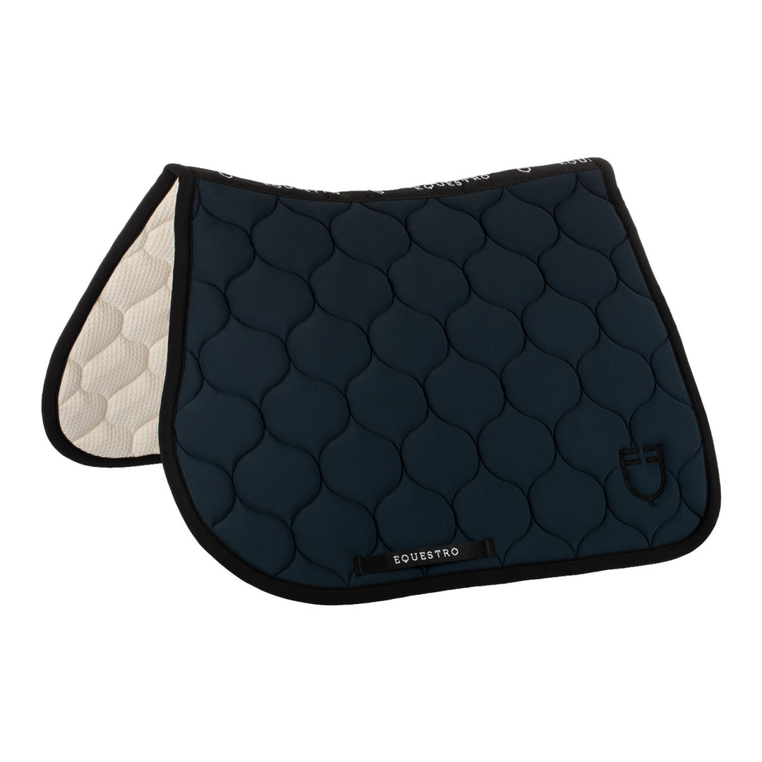 Jumping saddle pad with onion quilting NAVY BLAZER (19-3923)