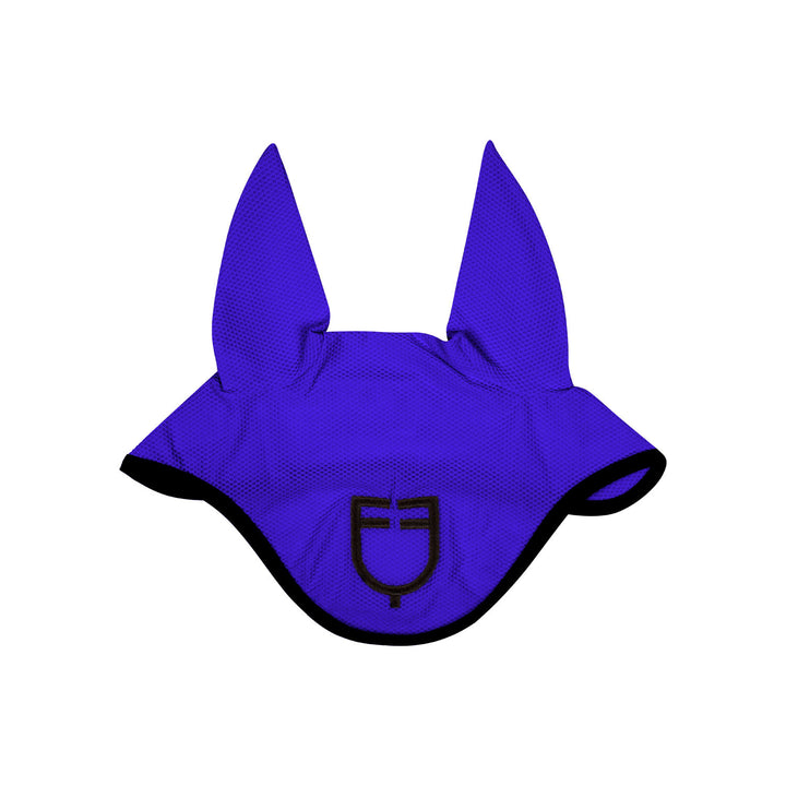 Perforated fabric fly veil with logo SODALITE BLUE (19-3953)